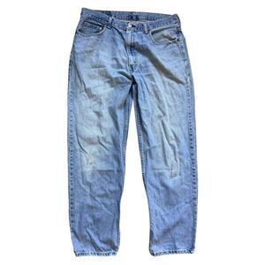 Mens Levis Levi’s 550 Light Wash Stonewash  Relaxed Fit Denim Jeans  Sz 36 x 32